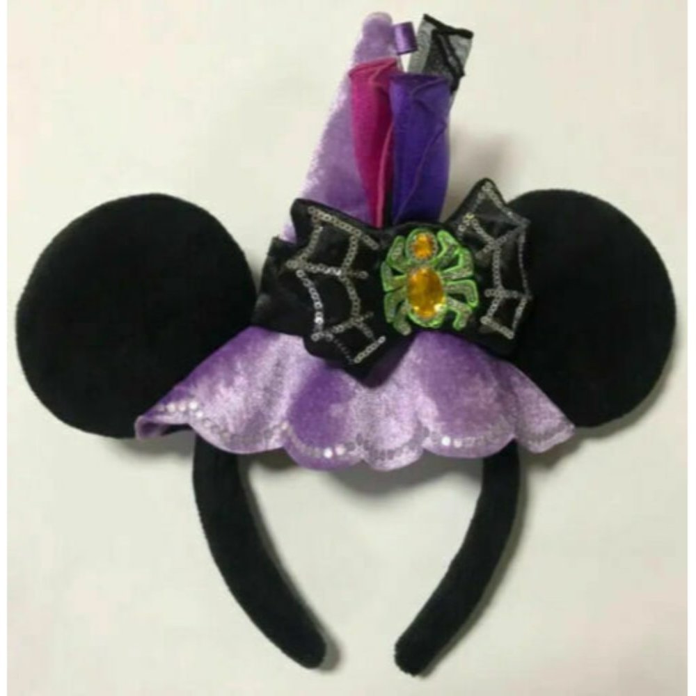 Disney Tokyo Disneyland Halloween Spider Ear Headband Costume 2016 Cute USA Ship